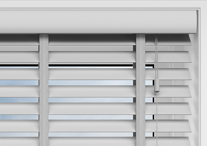 Ecowood Deluxe, Moonstone Grey Satin - Motorised Venetian Blind - Image 8